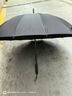 天堂 长柄加大雨伞半自动强抗风商务直杆伞晴雨伞65*16骨11013E云炭黑 实拍图