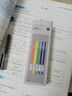 小米巨能写多彩中性笔 5支装 0.5mm 商务办公中性笔会议笔 橙黄绿蓝紫 实拍图