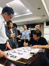 荣宝斋 书画宣纸 毛边纸 书法练习专用 写毛笔字仿古竹浆米字格作品 竹浆毛边米字格10cm*12格/50张 实拍图