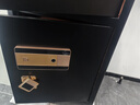 虎牌保险柜全钢防盗办公家用保险箱45/60/86cm大型1米1.2米1.5米1.8米小型指纹/密码锁 高1米双门睿智黑 指纹款（钥匙/密码/指纹解锁） 实拍图