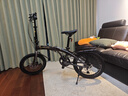 菲利普折叠自行车铝合金超轻便携上班代步20寸变速免安装男女式通勤单车 BKF3 玻璃灰【免安装】全国顺丰 20英寸 禧玛诺7速 实拍图