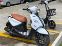 车兰达国四电喷巧格i125cc二手代步原装整车踏板摩托车男女助力燃油机车 白色 没有手续(赠送当地车牌) 实拍图