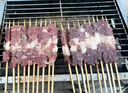 鲜京采内蒙古原切羔羊肉串2斤 （50串）烧烤食材 露营户外 京东自有品牌 实拍图