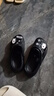 QYCKABY洞洞鞋男士夏季EVA家居户外两穿透气卡通厚底浴室防滑半凉拖鞋女 哈士奇【B款黑色】 42-43 适合41-42 实拍图