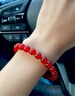 石玥珠宝收藏级8mm红玛瑙手串本命年转运珠水晶玛瑙手链男女士款 实拍图