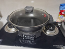 奥克斯（AUX）电炒锅铸铁无涂层一体多功能插电锅炒菜专用物理不粘电热锅大容量炖蒸煮煎电蒸锅家用电锅电火锅 定时款-34CM双笼【推荐5-7人】17.5L 实拍图