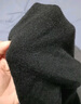 森马（Semir）100%美利奴纯色羊毛衫女2024冬新款半高领正肩气质打底衫可机洗 黑色调00499 XS /150/76A【宽松版，建议拍小一码】 实拍图