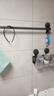 有顾吸盘毛巾架免打孔卫生间置物架浴室毛巾杆壁挂式厕所浴巾收纳挂架 60CM单杆【强力吸盘】 实拍图