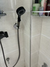 德尔【28年品牌】增压花洒喷头淋浴过滤净水洗澡家用止水莲蓬头套装  实拍图