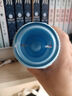 炊大皇玻璃杯耐热防爆耐高温水杯女生高颜值双层便携轻巧250ml（蓝色） 实拍图