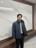 杉杉新国标鸭绒羽绒服男秋冬新款男士翻领厚款保暖行政夹克外套男 藏青色 XL /180【建议130-145斤】 实拍图
