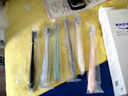 RAOYI 软毛牙刷 轻巧刷头 深入清洁 细密软毛成人小头螺旋毛6支 实拍图