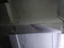 隽威 自粘防水墙纸亚麻纹泡沫贴纸老瓷砖旧墙面翻新电视墙背景墙墙贴 亚麻纹白色（宽0.5米长2.8米） 厚1.5毫米差不多1元硬币厚度 实拍图