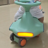 babycare扭扭车 溜溜车 宝宝摇摆车男女 儿童平衡车3岁以上 静音轮 【21声光音乐款】赛琳绿 实拍图