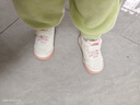 泰兰尼斯冬季学步鞋加绒保暖男宝宝鞋子女童婴儿鞋软底机能鞋白/粉24 实拍图