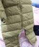巴拉巴拉宝宝轻薄羽绒服婴儿男女童连体衣冬2025造型可爱时尚208425120205 实拍图