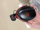 iKF V11 Pro7.1四模无线游戏耳机头戴式7.1环绕音效蓝牙有线电竞专用三角洲FPS无畏契约辨位 黑红色 实拍图