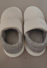 朴西棉拖鞋室内家用2024冬季保暖包跟厚底防水防滑月子鞋女加绒加厚 浅米白 36 【36-37】 实拍图