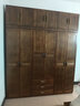小木窝（XIAOMUWO） 衣柜 胡桃木实木衣柜卧室家具储物现代中式大衣柜组合衣橱经济型 六门衣柜+顶柜 组装 实拍图