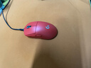 罗技（G）GPW二代 金刚版新升级 无线游戏鼠标 Hero2传感器60g轻量FPS职业电竞配置 GPW2狗屁王二代 红色 实拍图