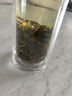 万象（WANXIANG）双层玻璃杯经典皮纹V21RL商务办公礼盒泡茶杯480ML大容量家用水杯 实拍图