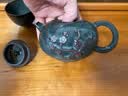 龙泉青瓷 高档功夫茶具套装手工哥窑铁胎冰裂陶瓷茶壶茶杯品茗杯家用茶具 铁胎梅花一壶两杯礼盒装 实拍图