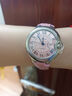 瑞士名牌卡地蓝气球系列手表男女士机械表镶钻防水十大品牌情侣表 钢带女款本色粉面镶钻 实拍图