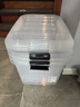 禧天龙（Citylong）特大号透明塑料衣物杂物收纳箱搬家整理储物箱置物箱 【60*44*36】60升四轮三个装 实拍图