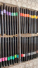 御阅【绘画套装】软头丙烯马克笔学生美术专用幼儿园可水洗水彩笔 48色丨手提盒/黑杆/可水洗无异味 精致小黑盒【软头】不透纸 可叠色 实拍图