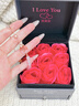 央创时尚【中国黄金授权】九朵玫瑰花礼盒 实拍图
