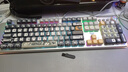 狼蛛（AULA）F3020机械键盘热插拔有线电竞游戏办公电脑108键全键无冲RGB灯效自定义宏编程台式机笔记本外设 灰迹漫岛 青轴【声音脆/手感佳】 实拍图