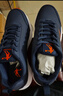 乔丹QIAODAN运动鞋男鞋革面防泼水跑步鞋子舒适轻便跑鞋男 实拍图