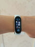适用小米5/6/7手环表带（不含手表）腕带小米表带NFC版智能运动硅胶个性潮男女非原装替换 适用小米手环5/6/7代腕带【雾霾蓝】 实拍图
