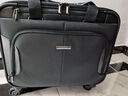 新秀丽（Samsonite）行李箱16英寸拉杆箱商务软箱前开口旅行机长箱BP0黑色登机箱 实拍图