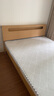 图柔【顺丰闪发】床实木床现代简约双人床主卧大床单人床出租床 单床+10CM床垫+床头柜*1个 1.8*2米 框架结构 实拍图