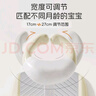 马博士站立洗澡神器婴儿洗澡辅助器宝宝站立洗澡架可调节环抱式 卡其色 实拍图