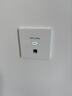 普联（TP-LINK） 全屋WiFi6套装无线AP面板网络覆盖ac+ap智能组网86型分布式墙壁POE路由器 全千兆(3个面板+5口路由)【优雅白】 【AX1500M双频 易展Mesh】 实拍图
