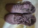 斯凯奇（Skechers）女鞋春加绒厚底老爹鞋中帮雪地靴防滑休闲鞋167338 实拍图
