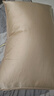 太湖雪纯色真丝枕套 100%桑蚕丝绸 单面真丝枕头套单只装典雅金 48*74cm 实拍图