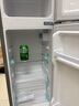 奥克斯（AUX）家用双门迷你小型冰箱 冷藏冷冻保鲜小冰箱 宿舍租房节能电冰箱 【国家补贴】BCD-50K66 旗舰款 银色 实拍图