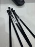 CABLE CREATION DZ250可松式尼龙扎带 可退活扣扎线带大号小号自锁式绑线带理线带按扣多规格 黑色50条装 实拍图
