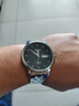 冠琴（GUANQIN）瑞士认证手表男士全自动机械表防水夜光双日历国表商务百搭男表 条钉刻度钢带本黑 实拍图