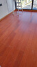 金福昌王 纯实木地板原木地板家用 番龙眼圆盘豆金刚柚木整片全实木木地板 番龙眼 本色（910*122*18） 实拍图