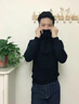 才俏毛衣男2025秋冬季针织衫男新款打底针织衫修身半高领休闲百搭上衣 高领黑色 M 【建议95-110斤】 实拍图