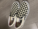 VANS范斯官方 Slip-On黑白棋盘格一脚蹬职业滑板鞋滑板初学者低帮 黑白棋盘格 40 实拍图