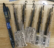 百乐（PILOT）按动黑色中性笔0.5签字笔黑笔水笔学生考试刷题水性笔B2P宝特瓶文具套装高颜值 透明款 1笔+6芯 实拍图