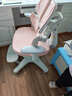 护童（Totguard）儿童学习椅可调节升降学生四背坐姿椅 G985Ultra_妙想粉 含脚踏 实拍图