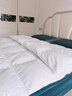 然牌 TTC静音抗菌白鹅毛被芯 加厚保暖冬被 约4斤 150x200cm 白色 实拍图