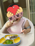 BabyBjorn瑞典原装进口婴幼儿宝宝围兜防水口水巾宝宝吃饭可调节围兜 大围兜2个装-（粉+绿） 实拍图
