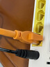 秋叶原（CHOSEAL） 六类网线 CAT6类千兆高速连接线 工程电脑监控8芯双绞线 家用成品跳线 30米 橙色 QS5062C 实拍图